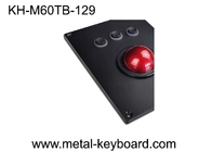 60mm Red Resin Industrial Trackball Mouse Διασύνδεση USB και μακροχρόνια απόδοση